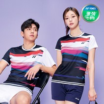 요넥스 배드민턴 반팔 기능성 운동 경기복 티셔츠 233TS023M 233TS024F