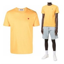 [꼼데가르송] 미니 하트 반팔 티셔츠 AZ-T314-051-2