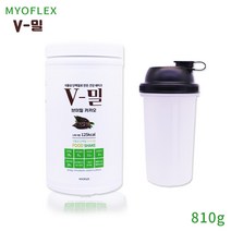 식물성 단백질 파우더 저분자 완두 발효 단백질 국내산 non-gmo 그린 곡물 프로틴 분말 가루 비건 채식 쉐이크 보충제 식이섬유 식약처 해썹 인증, 마이오플랙스 브이밀 카카오x1개
