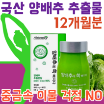 국내산 몸에 좋은 십자화 과 양배추 추출 물 분말 중금속 없는 이물 불검출 비타민 U 유 K 설포라판 정 타입 한 알 500mg 엽산 약 3 개월 분량 식품 파는곳 추천, 4