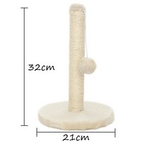 고양이구름다리 종이 캣타워 낮은 책장 무소음 캣휠 diy 아기고양이Sisal 밧줄 고양이 긁는 도구 게시물 애, 01 White