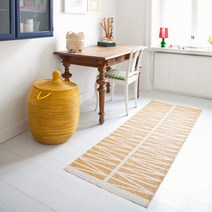 브리타스웨덴 카페트 HELMI carpet [Yellow/Amethyst grey] 70x200cm(4374/4373)