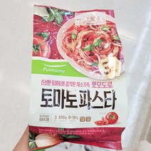 풀무원_뽀모도로토마토파스타3인_810g, 보냉백 아이스팩