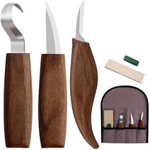 우드카빙키트 입문자 나무 조각칼 세트 공방 목공 수공예 35pcs 끌 목공 커터 조각 세트 손 도구 세트 나무 조각 칼 diy 필링 목각 스푼 조각 커터, 5