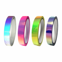 Tuloni 홀로그램 리듬체조 후프 장식용 테이프, 라일락-퍼플