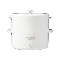 가정용 다기능 붙지 않는 2l 전기 조리기 싱글 더블 레이어 1 2 인용 밥솥 220V, 02 Double Layer_02 UK