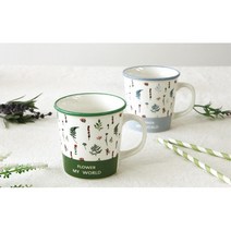 북유럽감성 플라워 꽃무늬 머그컵세트 사무실머그컵 카페머그컵 집들이선물 머그잔