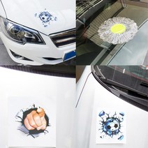 장난스럽고 쉬크한 디자인 자동차스티커 모음 트럭용 첫차선물 스포츠칸 흠집 편리한접착 가림, 1개, A02(고양이눈)