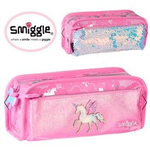 /스미글 Lunar 루나 트리플 소프트 필통 호주정품, 핑크