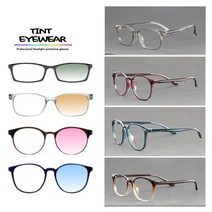 틴트변색렌즈안경 국산ON뿔테 19종 택1 변색선글라스안경 자외선차단