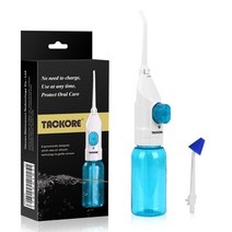 구강세정기 치아세정기 물칫솔 휴대용 구강 irrigator irrigator 2 팁 물 flosser 비강 irrigators 워터 제트 치아 클리너, 초록