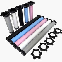 철물프렌드 식탁다리 책상다리 높이조절 가구발통 테이블 책상 상다리 700용, 그레이