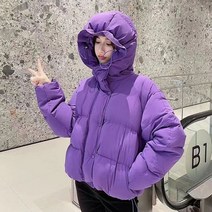 패딩 롱 숏 역시즌 덕 구스 자켓 크롭 누빔 폭스퍼