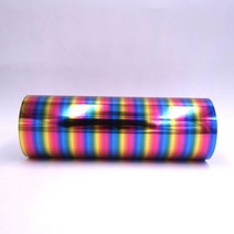 1시트 "x x 50cm 레이저 열전달 비닐 홀로그램 무지개 PVC 크롬 Tshirt 철 HTV 필름, 11 11_01 25x50cm
