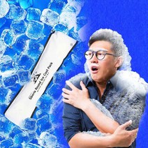 터트리는 아이스팩 골프얼음주머니 쿨팩 10개 쿨링패치, 전용 스카프