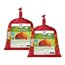 종가 생생유산균 포기김치 3.2kg 배추김치 맛있는반찬, 2개