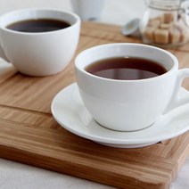 에라토 강화 커피잔 4호 2입, 화이트, 2개