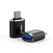 BASIX C타입 to USB 3.0 커넥터 OTG 젠더 1개, 블랙