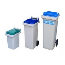 [태태몰] 음식물쓰레기 전용수거용기 120리터 수거함 아파트 청소용품 음식물통 가정용 +&10016