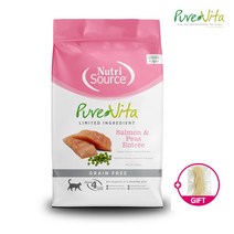 퓨어비타 그레인프리 전연령 캣 연어&완두콩 고양이사료 1kg (저요저요 닭가슴살 22g 증정)
