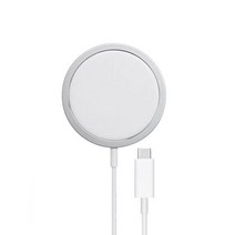 아이폰용 마그네틱 무선 충전기 맥세이프 아이폰 14 13 12 11 프로 맥스 20W XR X XS 맥스 8 플러스용 USB C 고속 충전 케이블 액세서리, 20W Wireless charger, 단일품목