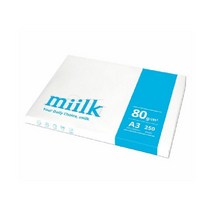 한국제지 밀크 복사용지 80g, 0. A3, 500매