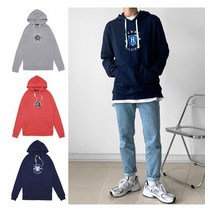 타미힐피거 풀오버 후드티셔츠