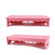 컴퓨터 키높이 860# 책상 수납 모니터 거치대 디스플레이 받침대 노트북 다소미얼 Z, 핑크 레이스