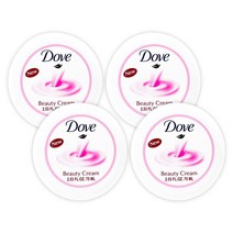Dove 뷰티 크림 크렘 드 보떼 바디 로션 4팩 핑크 75ml