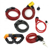 자물쇠 BB1109 도난방지 자전거열쇠 비밀번호 킥보드 자전거자물쇠 번호키 잠금장치, 자전거열쇠 일반