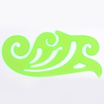 재단 곡선자 암홀자 재단용품 둥근 곡선 커브 모양자 자유곡자 암홀곡자 재봉재료 S모드자