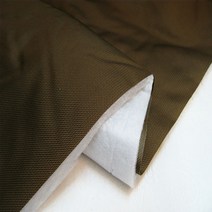 패딩 가방지 카키 패브릭 원단 천, 1개