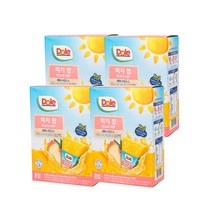 Dole 돌 피치 팝 후룻팝 과즙 주스 62ml x 64개