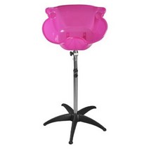 미용실 샴푸대 이동식 방문 용양 이발소 헤어샵 가정용, 공식 표준, 핑크