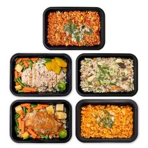 미스터네이처 헬스 식단 바디프로필 운동 단백질 맛있는 도시락 5종 1350g (냉동), 5종5팩(각1팩씩)