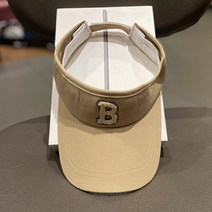 한국어 자수 B 자모 오리 혀 하늘 모자 자녀 차양모 여름 무정 패션 심플 트렌드, 카키색 빈 모자 b 자모