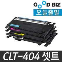 삼성전자 CLT-K404S 4색세트 SL-C433 SL-C430 SL-C483W SL-C483FW 재생토너, 1세트, 5번 4색 세트할인 [빈토너 반납없음]