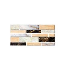 모자이크 엠보싱 타일 스티커 주방 욕실 벽 데칼 방수 모조 아트 벽화 벽지 20x10cm, 02 B