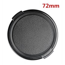 37 40.5 43 46 49 52 55 58 62 67 72 77 82 86 95 105mm 카메라 렌즈 캡 보호 커버 렌즈 캐논 니콘 DSLR 렌즈 용 전면 캡, 72mm