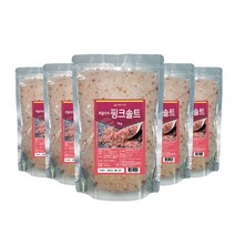 히말라야 핑크솔트 천연암염 1kg, 5개