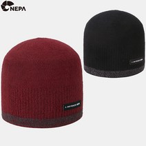 네파 NEPA 송파점 공용 가을 겨울 심플한 솔리드 디자인으로 어느 착장에나 두루 잘 어울림 TRIER 투톤 비니 모자 7IF7408SPH, 000, RED(500)