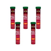 Holland & Barrett 홀랜드앤바렛 멀티비타민 20 발포정 Multivitamin Effervescent 20 Tablets, 5개