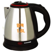 가정용 스텐 1.8L 커피 무선포트 전기주전자 KIB-1800