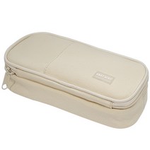 30자루 필통 대용량 중학생 고등학생 대학생 큰필통, 베이지