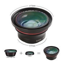 카메라렌즈 호환 mm+아랑 캐논 50mm1.8 24-70 rf 24-105 카메라 와이드 앵글 렌즈 마이크로 렌즈 키트 1080, 한개옵션0