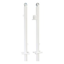 고정식 족구 지주세트 높이 150cm 지름 80mm 20kg