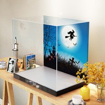 LEGO 71043 해리 포터 호그와트 성 아크릴 디스플레이 상자 레고 블록, 71043호그와트성74x49x64cm(3mm), 하이베이스 부티크 모델 (독점 테마 A 도색)