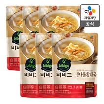 비비고 콩나물황태국, 500g, 6개