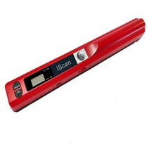 북스캔 스캐너 셀프 IScan 휴대용 문서 이미지 A4 책 USB 900DPI 드롭 배송, 1.Red