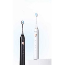 Soushi 전동 칫솔 음파 전동칫솔 셋트 X3S 헤드 음파, 빅화이트브러쉬X3U-미스티파우더